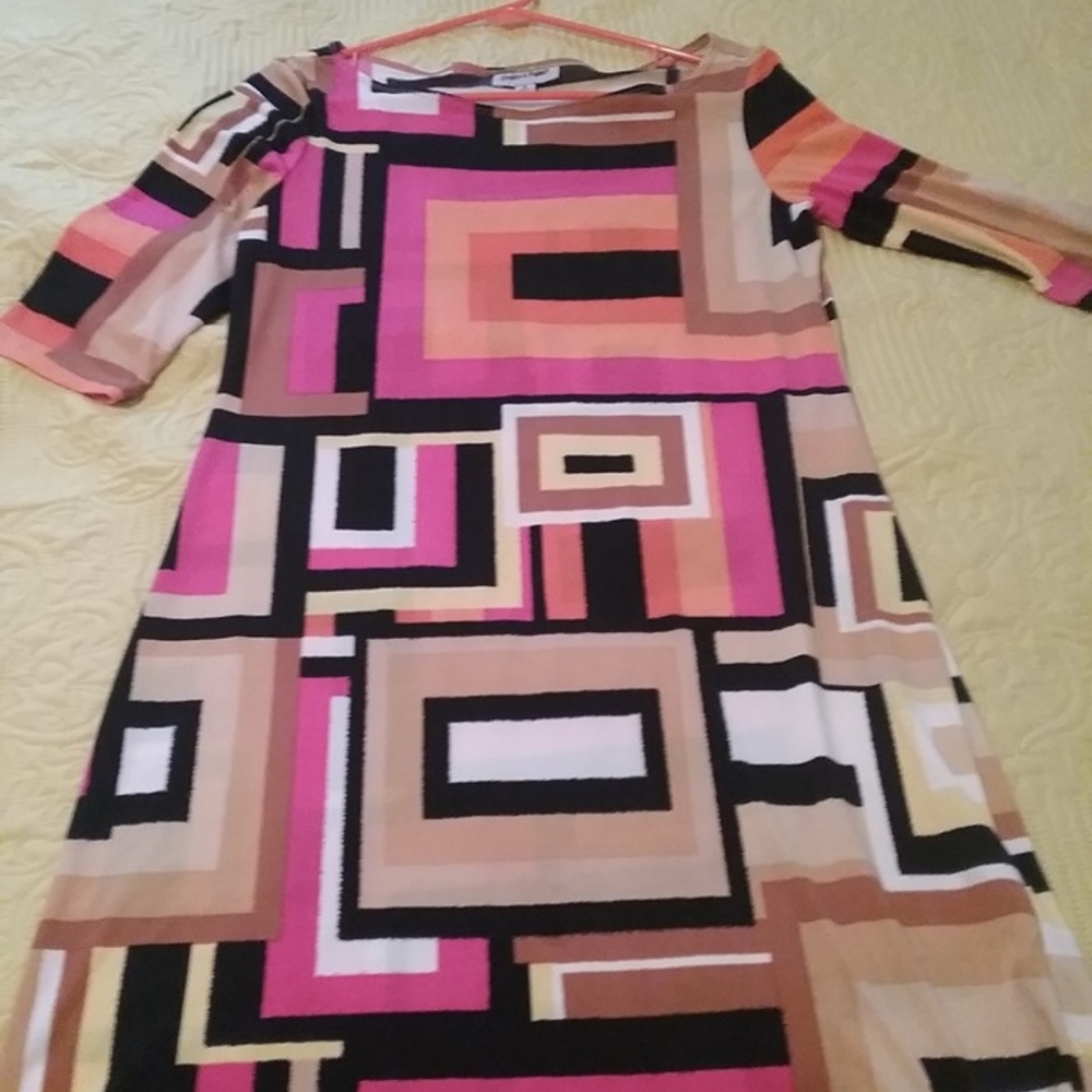 Very cool 60's inspired print dress